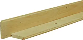 Woodvision vuren dakbeschot geschaafd 1,6x10x420 cm geimpregneerd