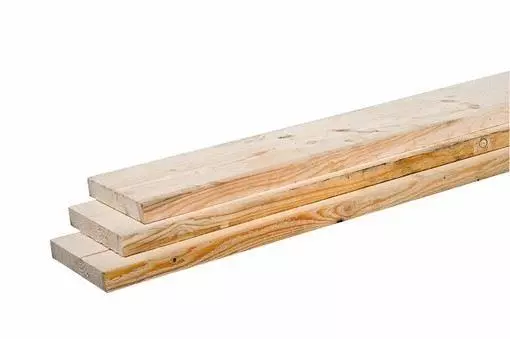 Woodvision vuren plank fijnbezaagd 2.9x19x500 cm onbehandeld - afbeelding 1