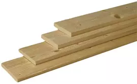 Woodvision vuren plank geschaafd 1.8x14.5x180 cm geïmpregneerd kopen?