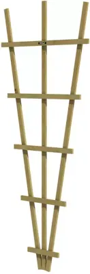 Woodvision vuren v-trellis 30-70x180 cm geimpregneerd - afbeelding 1