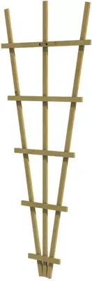 Woodvision vuren v-trellis 30-70x180 cm geimpregneerd - afbeelding 3