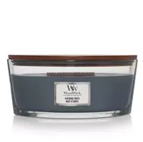 WoodWick ellipse candle evening onyx 