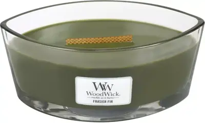 WoodWick ellipse candle frasier fir 
