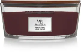 WoodWick ellipse candle phantom cherry 