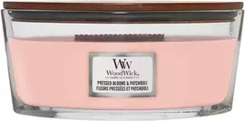 WoodWick ellipse candle pressed blooms & patchouli 