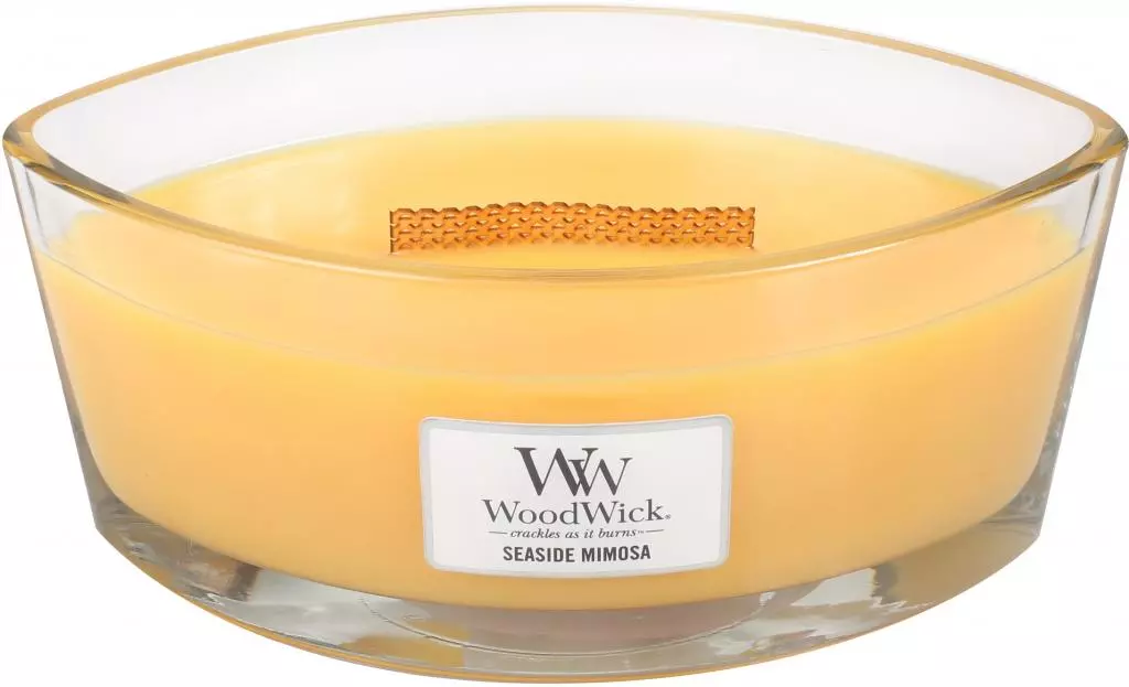 Hearthwick Flame WoodWick Seaside Mimosa Candle - 76085E