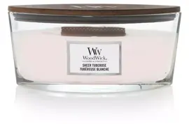 WoodWick ellipse candle sheer tuberose 