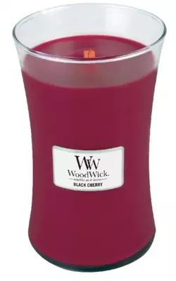 WoodWick large candle black cherry 