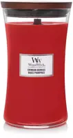 WoodWick large candle crimson berries 