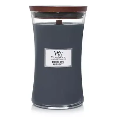 WoodWick large candle evening onyx 