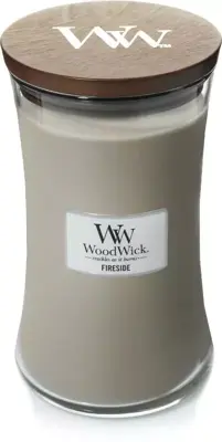 WoodWick Medium Candle - FIRESIDE –