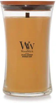 WoodWick large candle golden bourbon 
