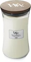 WoodWick large candle linen 