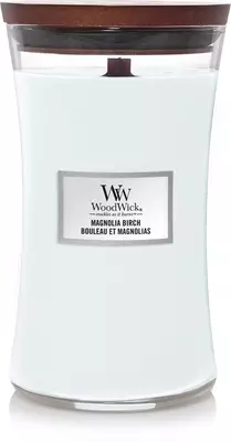 WoodWick large candle magnolia birch 