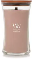 WoodWick large candle patchouli créme 