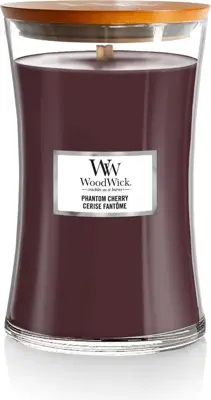 WoodWick large candle phantom cherry 