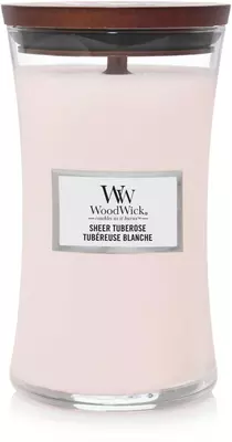 WoodWick large candle sheer tuberose 