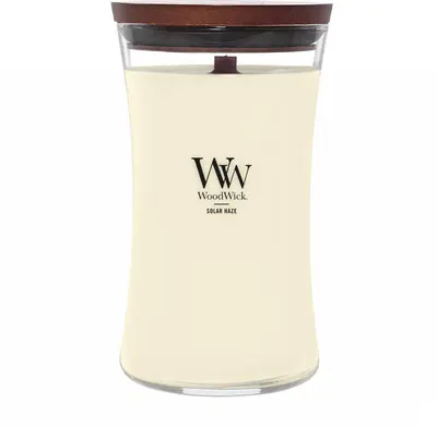 WoodWick large candle solar haze 