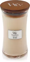 WoodWick large candle white honey 
