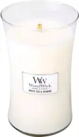WoodWick large candle white tea & jasmine 