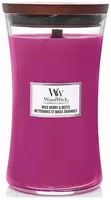 WoodWick large candle wild berry & beets 
