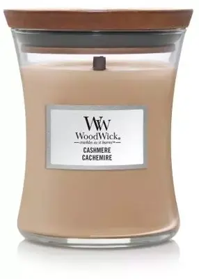 WoodWick medium candle cashmere 