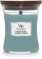 WoodWick medium candle evergreen cashmere 