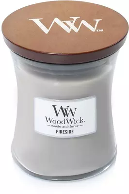 WoodWick medium candle fireside 