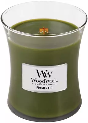 WoodWick medium candle frasier fir 