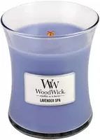 WoodWick medium candle lavender spa 