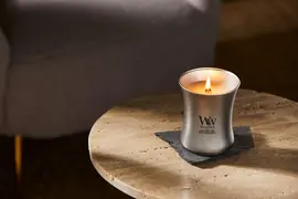 WoodWick medium candle limited edition candescent coast silver - afbeelding 5