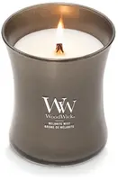 WoodWick medium candle limited edition melanite mist gunmetal - afbeelding 2