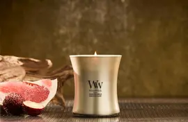 WoodWick medium candle limited edition sparkling pomelo champagne - afbeelding 6