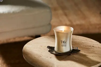 WoodWick medium candle limited edition sparkling pomelo champagne - afbeelding 5