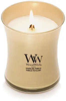 WoodWick medium candle limited edition sparkling pomelo champagne - afbeelding 2