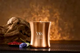 WoodWick medium candle limited edition volcanic orris copper - afbeelding 7