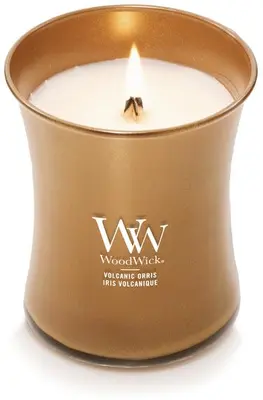WoodWick medium candle limited edition volcanic orris copper - afbeelding 2