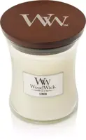 WoodWick medium candle linen 