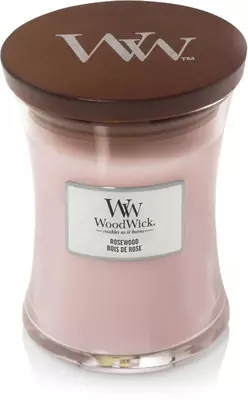 WoodWick medium candle rosewood 