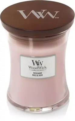 WoodWick medium candle rosewood 