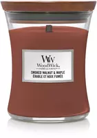 WoodWick medium candle smoked walnut & maple  kopen?