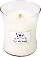 WoodWick medium candle white tea & jasmine 