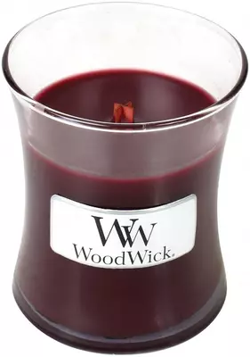 WoodWick mini candle black cherry 