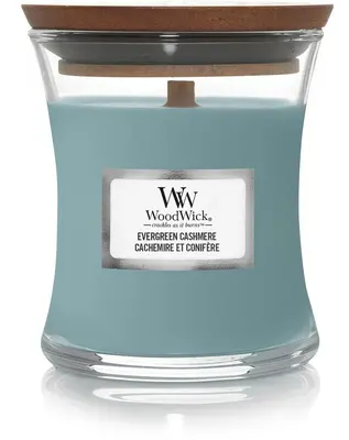 WoodWick mini candle evergreen cashmere 