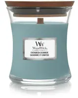 WoodWick mini candle evergreen cashmere 