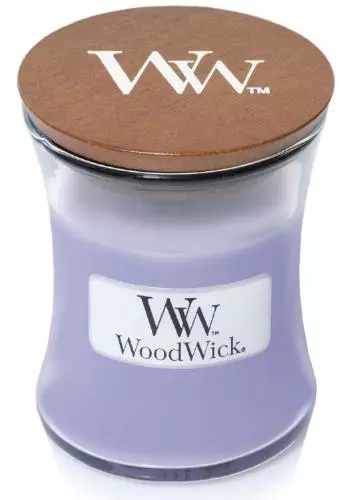 WoodWick mini candle lavender spa 