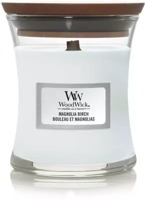 WoodWick mini candle magnolia birch 