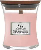 WoodWick mini candle pressed blooms & patchouli 