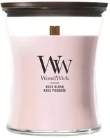 WoodWick Rose Blush medium candle - afbeelding 1