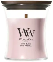WoodWick Rose Blush mini candle - afbeelding 1